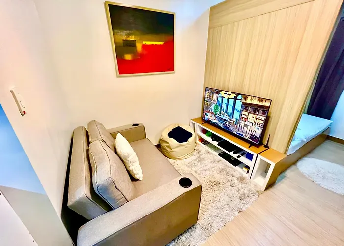 Royce Staycation - Trees Residences Cozy Unit With Ps4 Aparthotel *